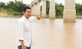 Dòng sông Ba, nơi thường xảy ra những vụ đuối nước thương tâm 