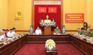 Triển khai kế hoạch kiểm tra Ban Thường vụ Đảng ủy Công an Trung ương