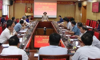 Lấy phiếu tín nhiệm các phó trưởng Ban Tổ chức Trung ương