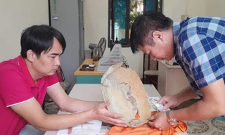 Phát hiện chậu đồng cổ, niên đại khoảng thế kỷ 1 - 2 đầu Công nguyên