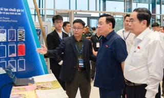 Chủ tịch Quốc hội kiểm tra công tác tổ chức Hội nghị Nghị sĩ trẻ toàn cầu