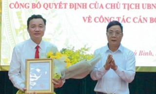 Công bố quyết định của Chủ tịch UBND tỉnh Thái Nguyên về công tác cán bộ