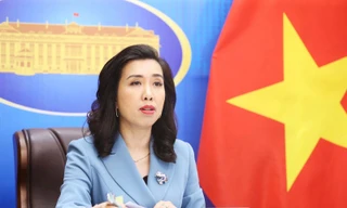 Thứ trưởng Ngoại giao Lê Thị Thu Hằng. (Ảnh: Mofa)