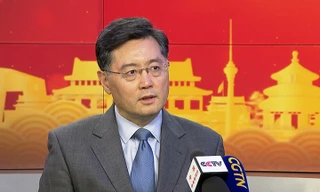 Ngoại trưởng Trung Quốc Tần Cương. (Ảnh: Reuters)