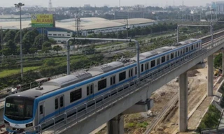 Lùi thời gian hoàn thành thi công tuyến Metro số 1 TPHCM