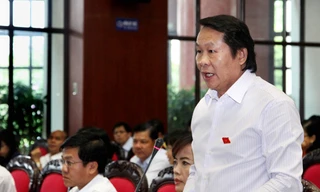 Chất vấn, hoạt động bình thường trong các kỳ họp Quốc hội Ảnh: H. Vĩnh