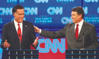 Mitt Romney (trái) ứng viên sáng giá