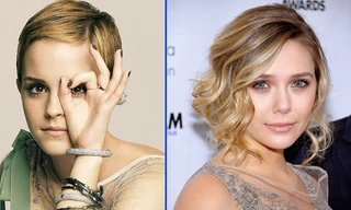 Emma Watson (trái) và Elizabeth Olsen, ứng viên nặng ký cho vai nữ chính