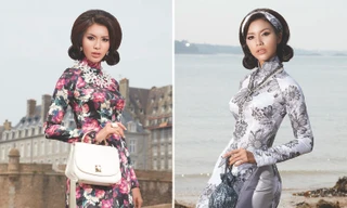 Siêu mẫu Minh Tú hoá thiếu nữ Sài thành thập niên 60 trên đất Pháp