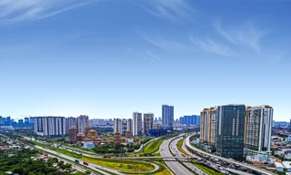 Giao lộ ngã ba Cát Lái thuộc thành phố Thủ Đức