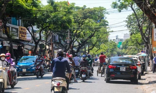 Nhịp sống của Đà Nẵng đang dần sôi động trở lại sau khi thành phố nới lỏng các biện pháp giãn cách xã hội trong phòng chống dịch bệnh Ảnh: Nguyễn Thành