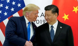 Tổng thống Trump gặp ông Tập tại thượng đỉnh G-20 Nhật Bản, ngày 29/6 vừa qua ảnh:Reuters