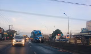 Một vụ tai nạn trên QL1 qua huyện Trảng Bom