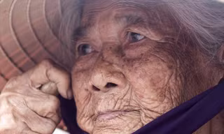 Chân dung mẹ Hà Thị Quý Ảnh: Lê Văn Chương 