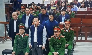 Các bị cáo tại tòa Ảnh: Như Ý 