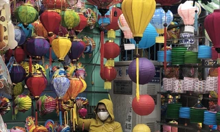 Phố lồng đèn Lương Nhữ Học (Q.5) ế ẩm mùa dịch 