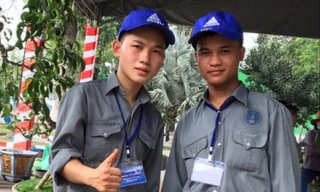 Hai học sinh nghèo có ‘bàn tay vàng’