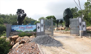 Một trang trại xây dựng trái phép trên núi Hòn Rồng chưa bị xử lý