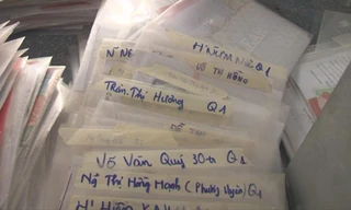 Hồ sơ cho người dân vay của nhóm Thịnh Ảnh do Công an Đắk Lắk cung cấp