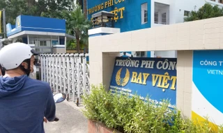 Trường phi công Bay Việt, đơn vị đầu tiên và duy nhất tới nay tham gia được một phần quá trình đào tạo phi công cơ bản trong nước Ảnh: Phạm Thanh