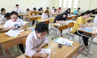 Thí sinh tham gia kỳ thi THPT quốc gia 2019 Ảnh: Như Ý