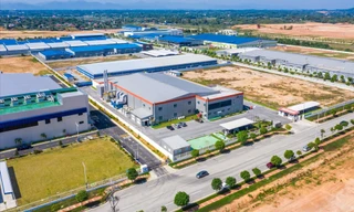 Khu công nghiệp Yên Phong 2C Bắc Ninh sẵn sàng hạ tầng đón doanh nghiệp nước ngoài. Ảnh: Ngọc Mai 