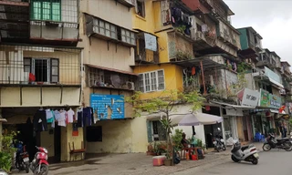 Khu tập thể G6A Thành Công.Ảnh: K.N