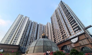 Nhiều dự án đưa vào sử dụng nhưng vẫn chưa nghiệm thu PCCC (Dự án tại Minh Khai, Hai Bà Trưng, Hà Nội) Ảnh: Trần Kháng 