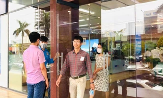 Công sở Hà Nội kích hoạt trở lại biện pháp phòng, chống dịch COVID-19