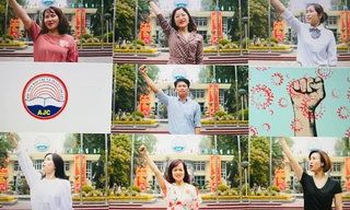 Giảng viên trường Báo thành ca sĩ trong MV ca nhạc 'AJC thời Cô Vy'