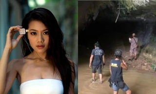 Đoàn phim của nữ diễn viên Châu Tú Na bị mắc kẹt trong hang sâu ngập nước