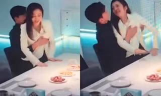 Trương Hàn bị chỉ trích vì cảnh quay nhạy cảm chạm vòng 1 của bạn diễn