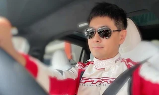 Lâm Chí Dĩnh trở lại trường đua xe sau vụ tai nạn kinh hoàng