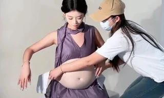 Phụ nữ chưa kết hôn tại Trung Quốc đổ xô đi chụp ảnh bụng bầu