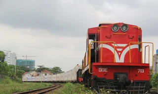 Hình ảnh đoàn tàu vừa được đưa vào vận hành