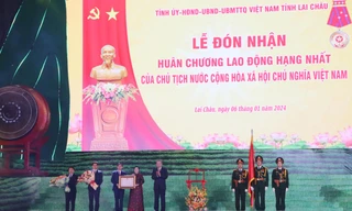 Bộ trưởng Bộ Công an dự kỷ niệm 20 năm chia tách, thành lập tỉnh Lai Châu