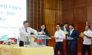 Kết quả lấy phiếu tín nhiệm lãnh đạo chủ chốt tỉnh Điện Biên