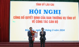 Chánh Văn phòng Tỉnh ủy Lào Cai làm Bí thư huyện ủy