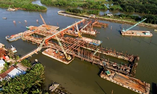 Siêu dự án “xóa” ngập cho gần 7 triệu người “chết lâm sàng” khi sắp về đích. Ảnh: HT