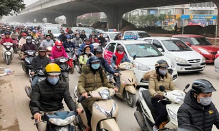 Ranh giới để Sở GTVT xác định cấm xe máy và thu phí ô tô vào nội đô là từ vành đai 3 trở vào Ảnh: A.Trọng