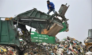 Khu xử lý rác thải Nam Sơn đang quá tải