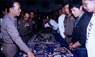 Số châu báu được cho là tang vật của vụ án 