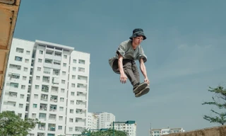 Với Anh Tú, parkour mang lại nhiều thứ đáng giá cho sức khỏe và tâm hồn 