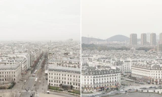 Khung cảnh xung quanh tháp Eiffel 