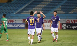 Quang Hải ghi bàn trở lại là tín hiệu vui với Hà Nội FC cũng như ĐTVN. Ảnh: NHƯ Ý 