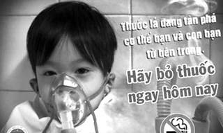 Hút thuốc lá thụ động ở trẻ em là nguyên nhân gây ra nhiều bệnh nguy hiểm