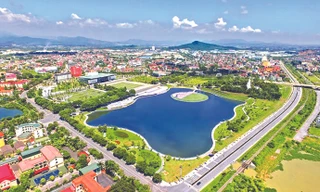 Vĩnh Phúc hướng đến mục tiêu trở thành thành phố trực thuộc Trung ương. Ảnh: như ý 