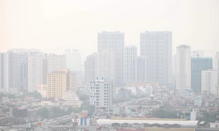 Ô nhiễm không khí tại Hà Nội. Ảnh: Như Ý 