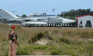 Hmeymim là căn cứ chính của Nga ở Syria. Ảnh: Sputnik