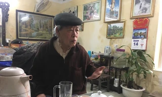 Nhà giáo Nguyễn Ngọc Thu chia sẻ với phóng viên ngày 14/3. Ảnh: Nghiêm Huê 